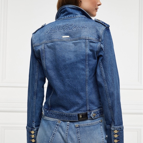 HOLLAND COOPER Denim Jacket size XS NEW W/ TAG - Picture 2 of 11